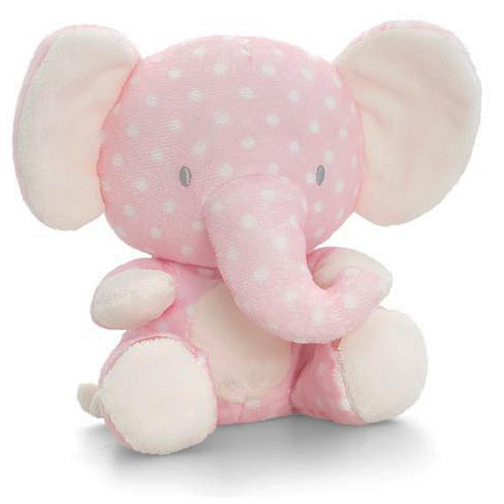 Keel Toys 15cm Spotty Pink Elephant