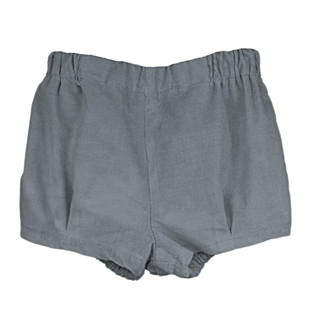 Alber Grey Micro Cord Shorts