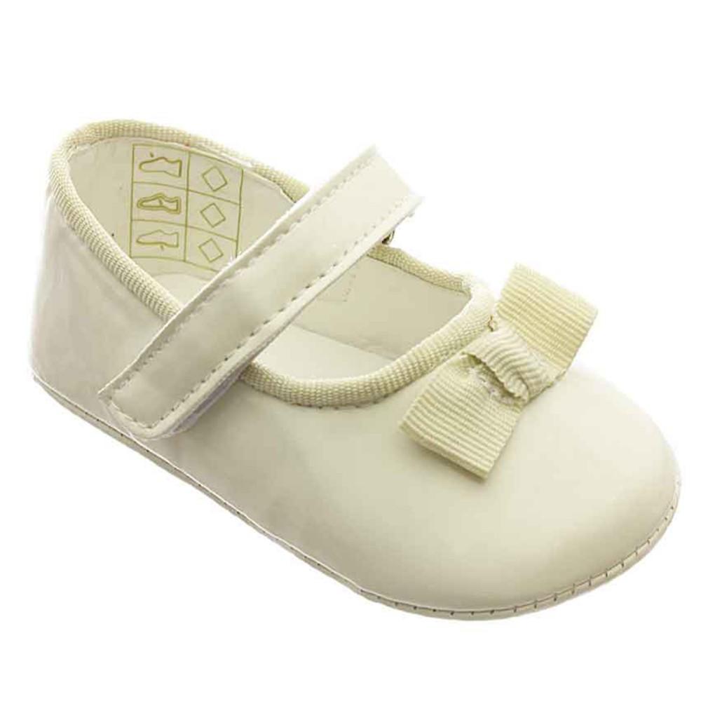 Sevva Cream Rita Baby Pram Shoes