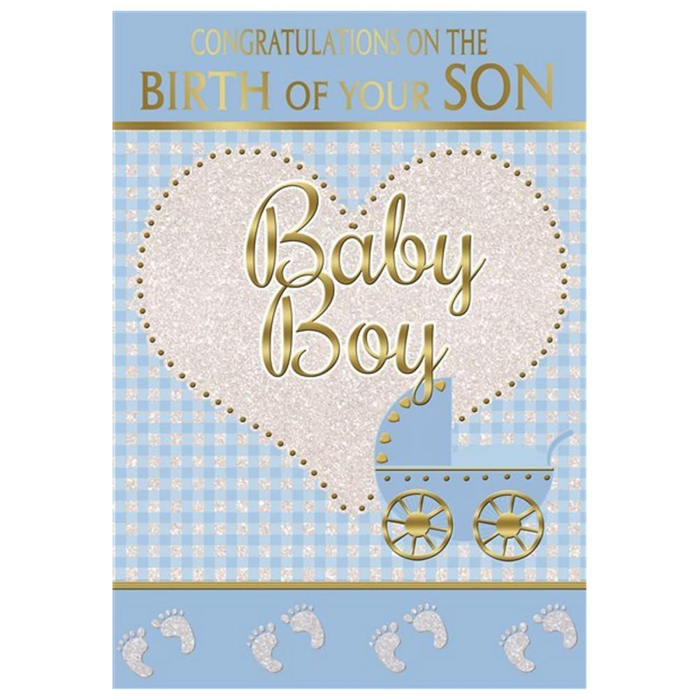 Birth of your Son Congratulations Card