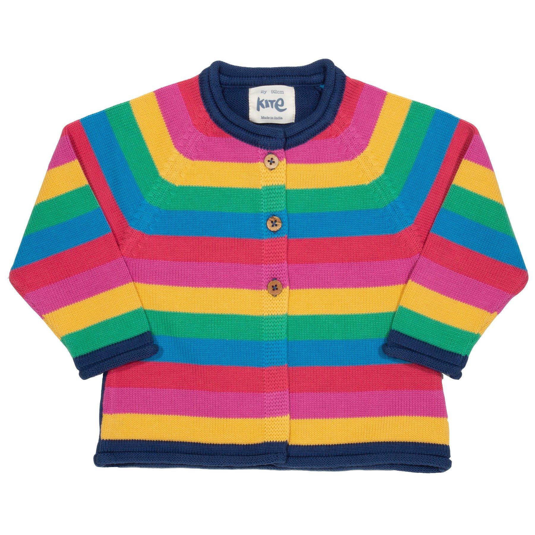 Kite Clothing Rainbow Cardi front