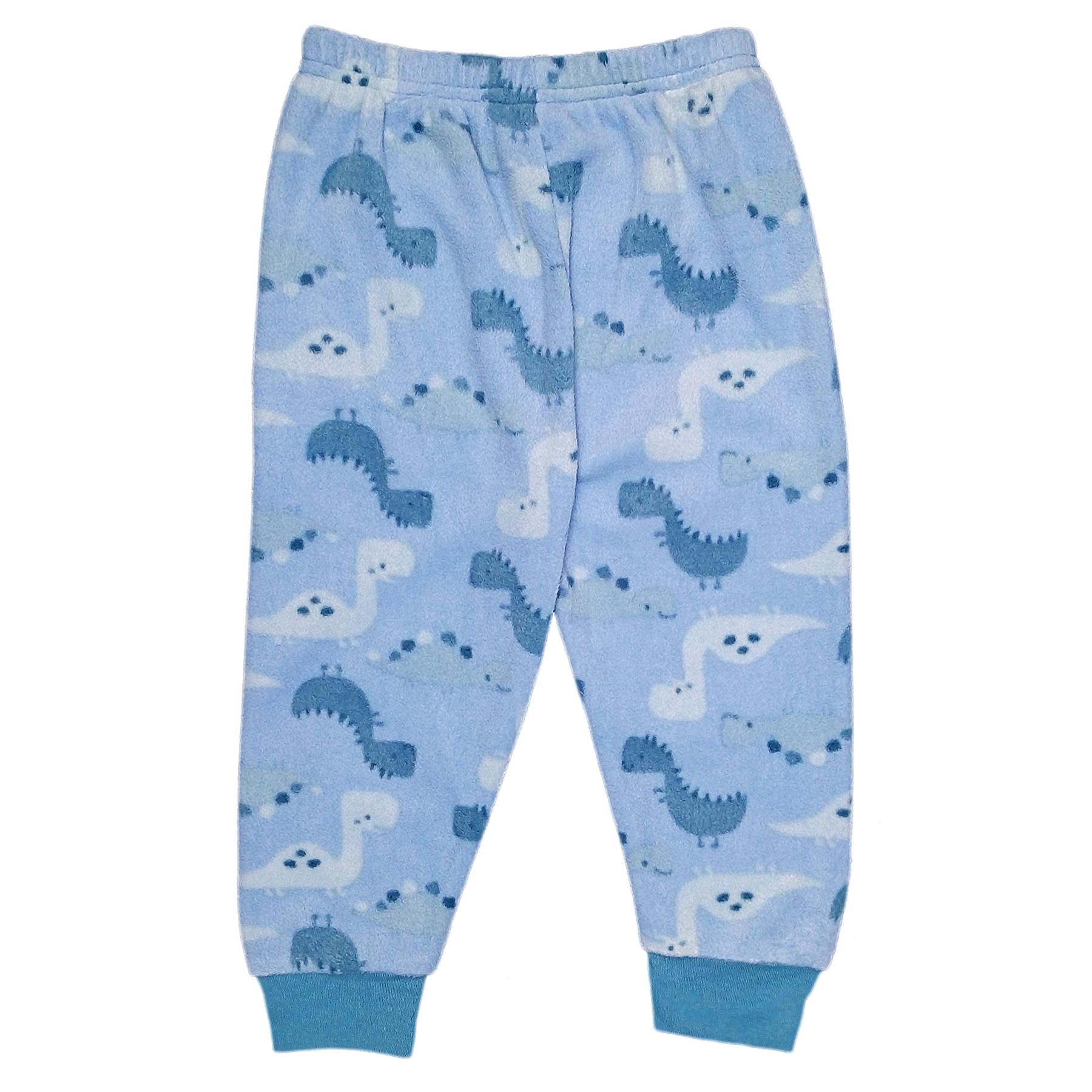 Jam Jam Blue Dinosaur Fleece Pyjama Bottoms