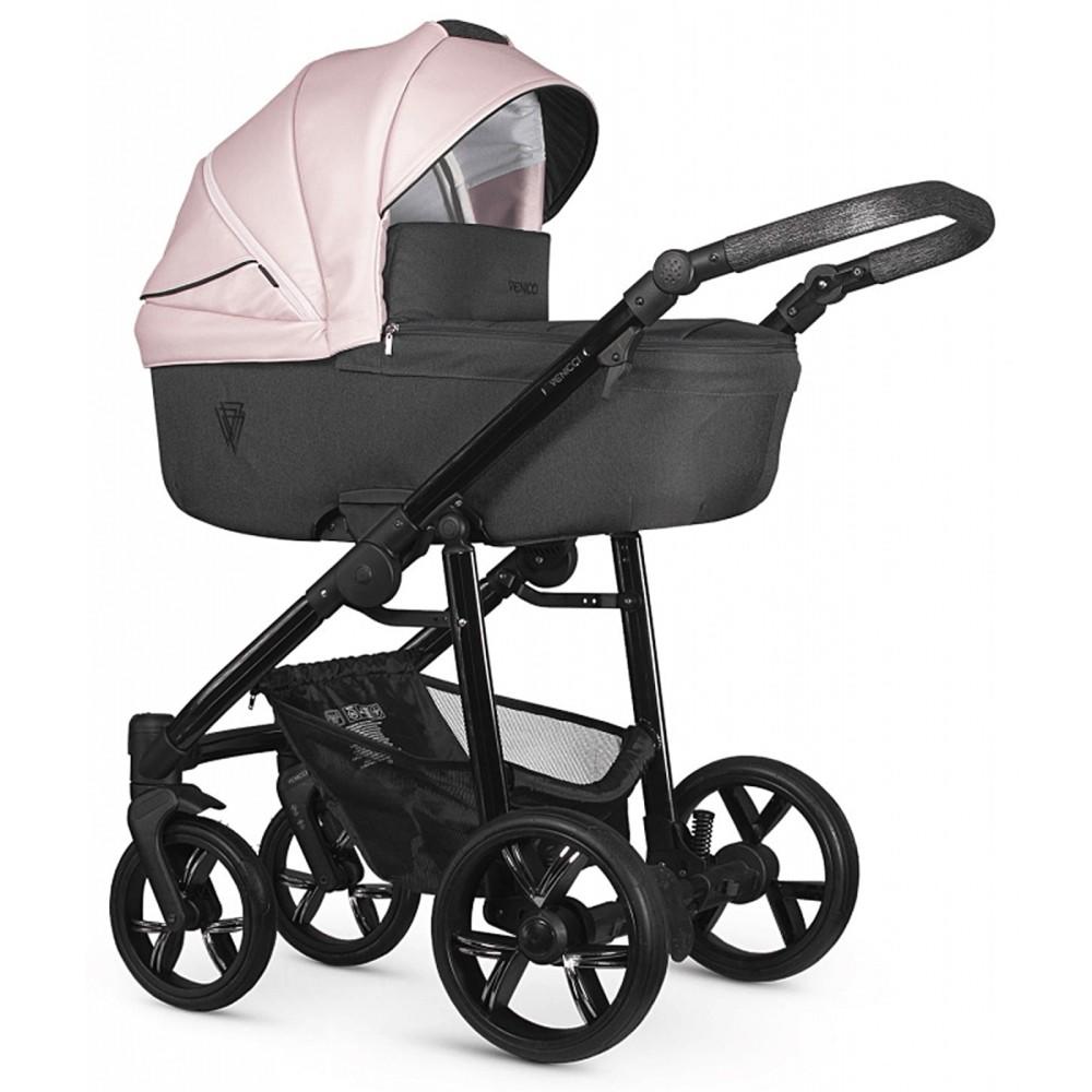 Venicci Valdi System Pink Shine with Carry Cot