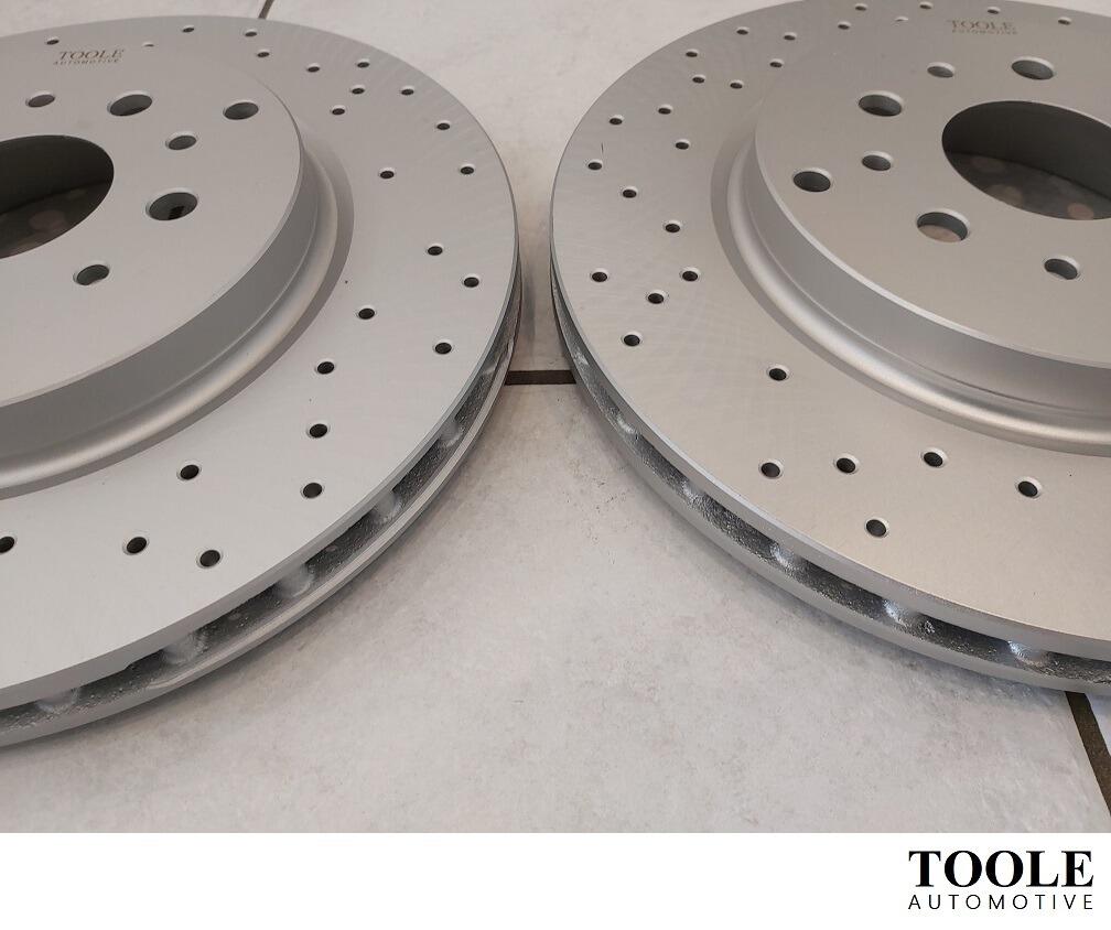 Brake Discs (Rear Pair) For Maserati Quattroporte (M139)