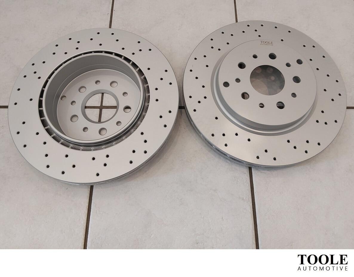 Brake Discs (Rear Pair) For Maserati Quattroporte (M139)