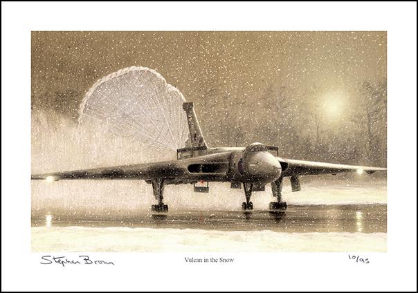 Vulcan in the Snow - LE55