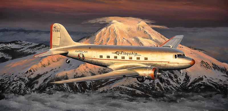 Heading Home for Christmas - American Airlines DC-3 - M485