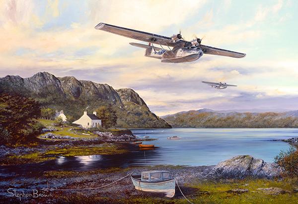 Heading for the Convoys by Stephen Brown - Cameo print