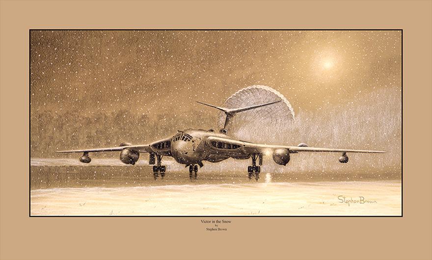Victor in the Snow by Stephen Brown
