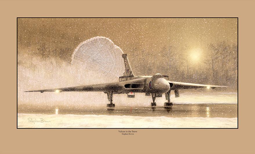Vulcan in the Snow by Stephen Brown