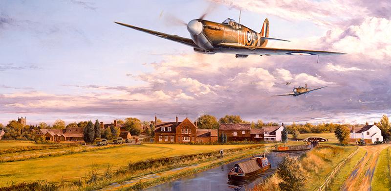 Pinpoint Navigation by Stephen Brown - Spitfire Greetings Card M003