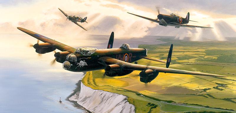 Lest We Forget - Battle of Britain Memorial Flight Greetings Card M209