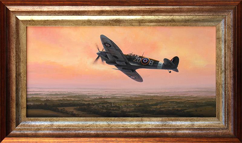 Meeting the Dawn by Stephen Brown - Cameo Oil Painting