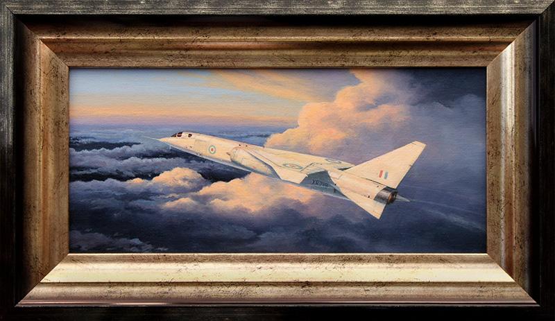 TSR.2 - Beyond the Frontiers by Stephen Brown - Cameo Oil Painting