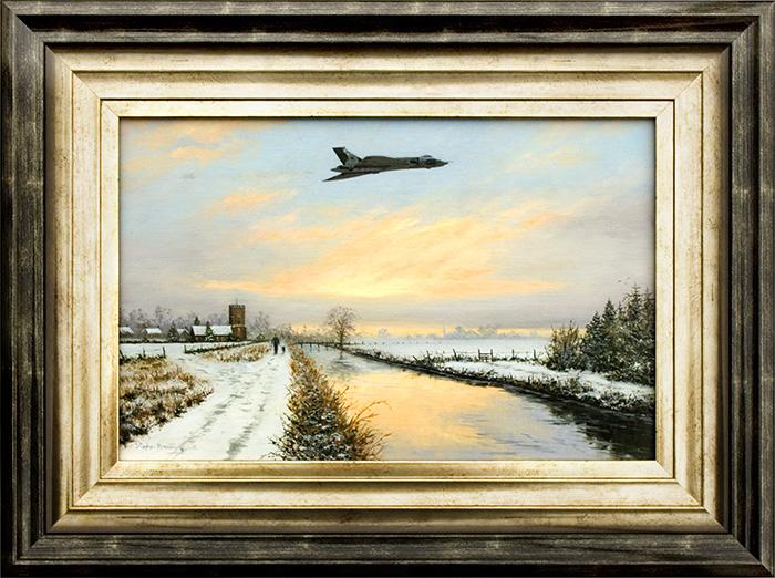 Winter Warrior by Stephen Brown - Cameo Oil Painting