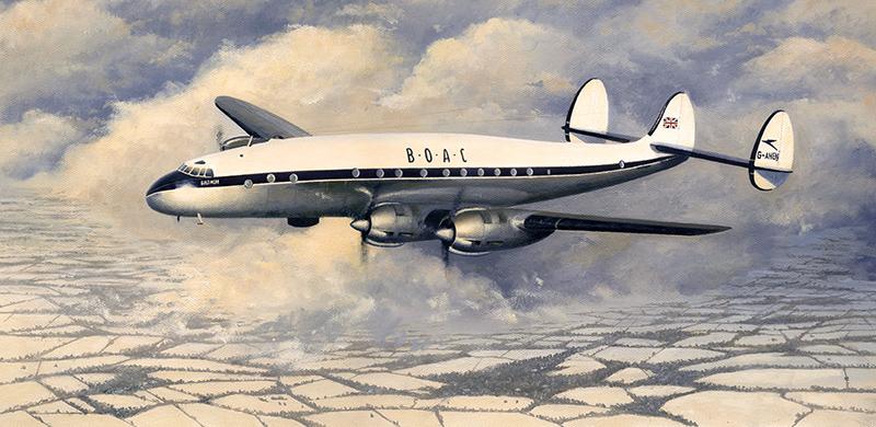 Heading Home for Christmas - BOAC Constellation - M569