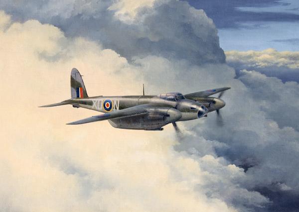 En-route by Stephen Brown - Mosquito Greetings Card M369