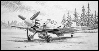 Me109 of Erich Hartmann - JG53
