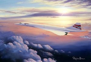 Atlantic Crossing by Stephen Brown - Cameo print