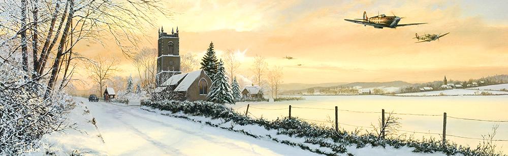 Winter Patrol by Stephen Brown - Cameo print