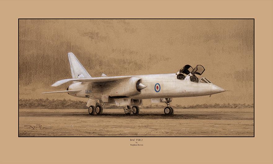 BAC TSR.2 by Stephen Brown
