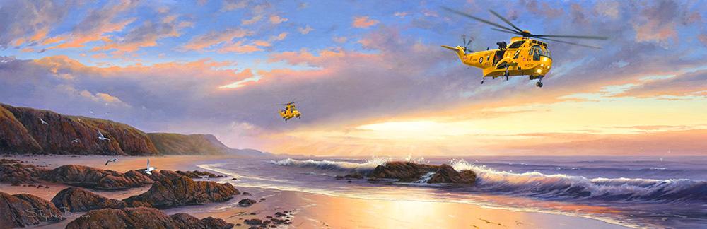 Royal Rescue Team by Stephen Brown - Original Painting