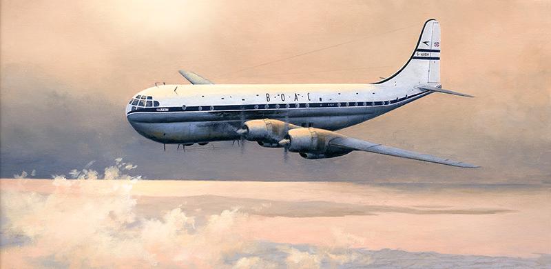 Heading Home for Christmas - BOAC 377 Stratocruiser - M570