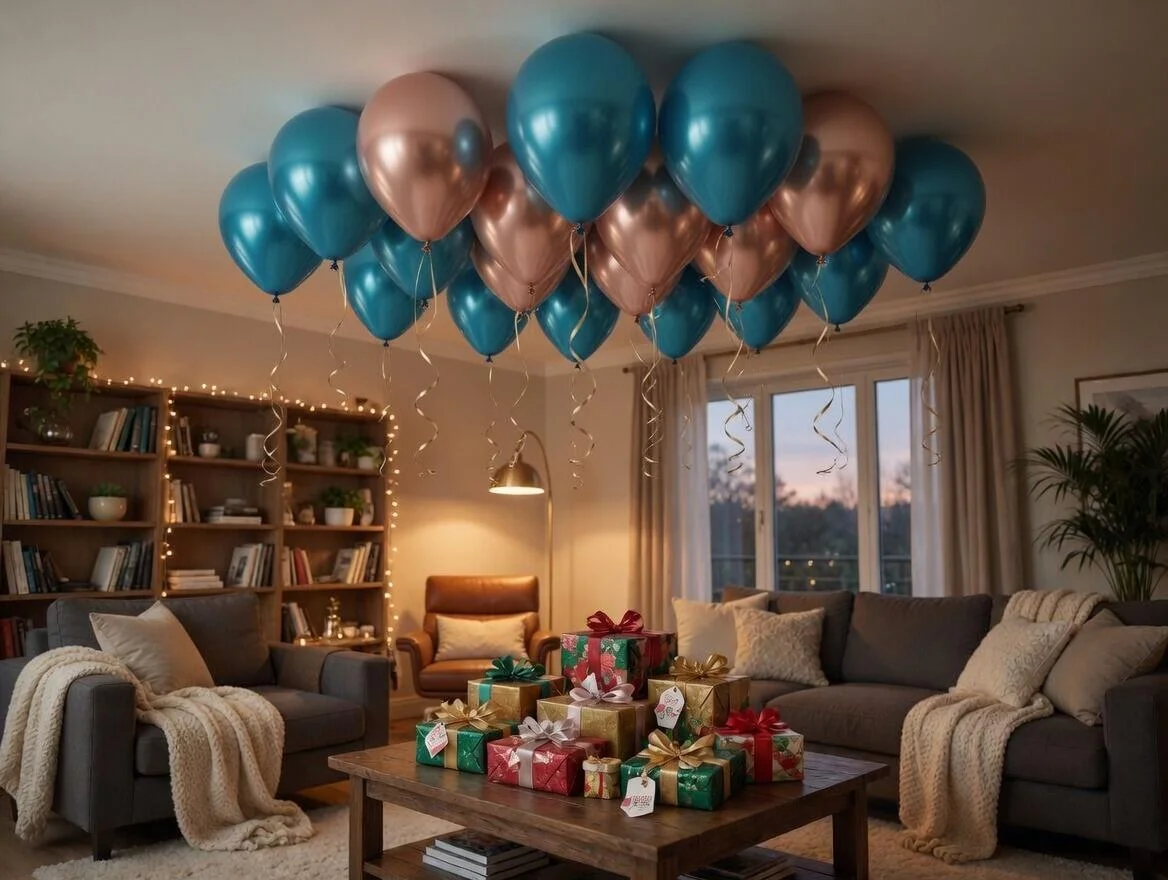 Signature Ceiling Balloons balloon display