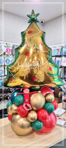 Elf Christmas Balloon