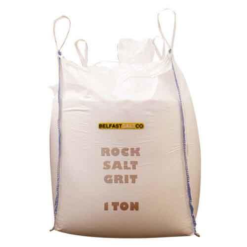 Rock Salt Grit Brown Salt Bulk Bag 1 ton