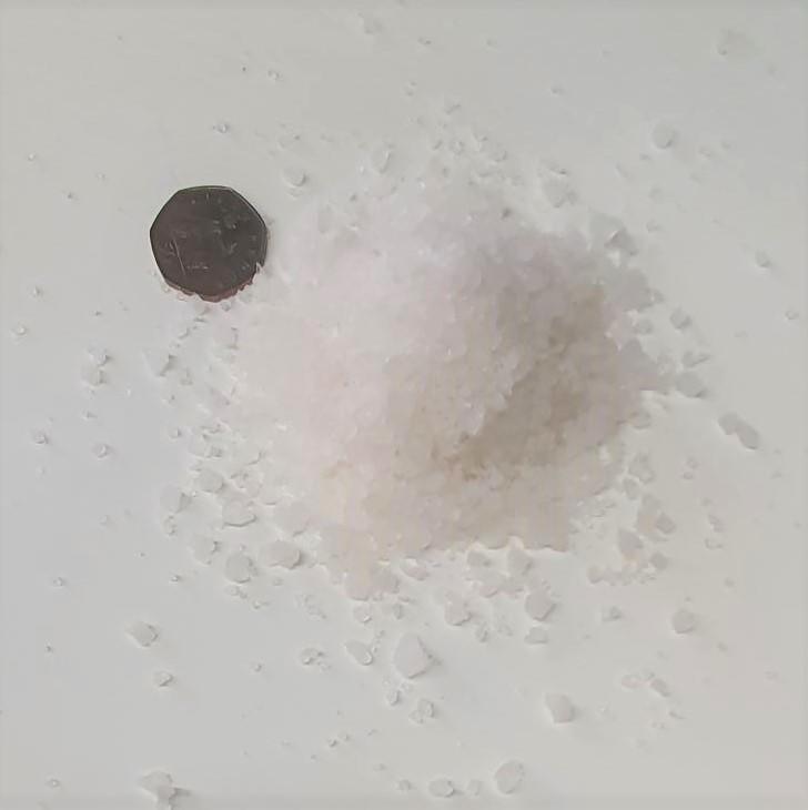 White Salt Rock Salt Granules