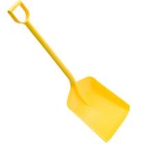 Salt Shovel - Yellow polypropylene long handle salt shovel