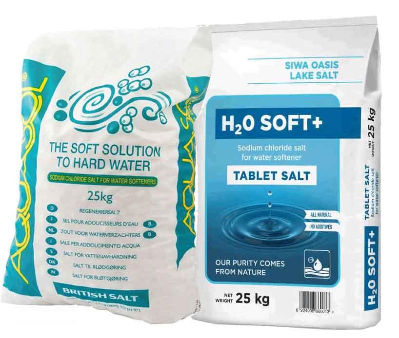 Water Softening Tablets - H2O Soft / AquaSol Tablet Salt