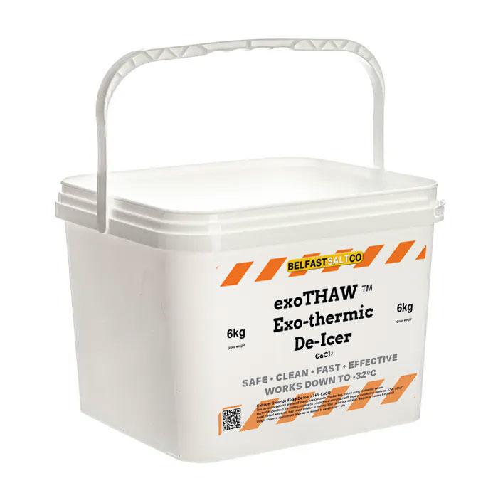 exoTHAW - 6kg tub 'Non-Salt' Exothermic De-icer