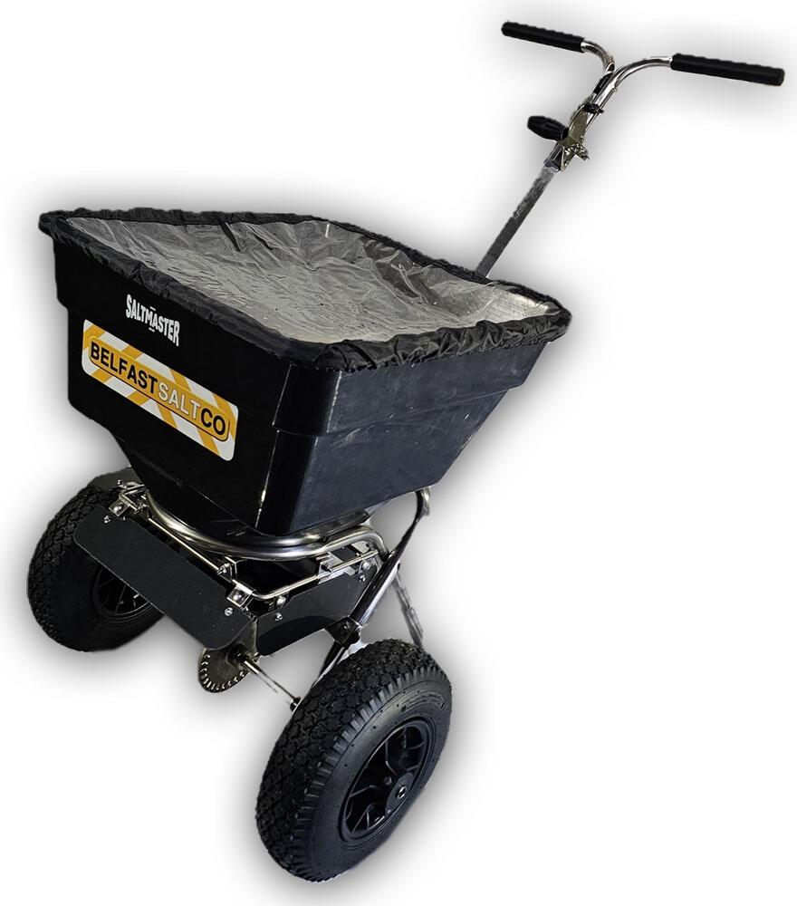 SALTMASTER GSI45 - 45kg STAINLESS STEEL Pedestrian Salt Spreader