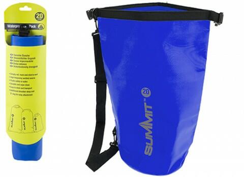 Summit 20L Dry Bag Floats 100% Waterproof Blue