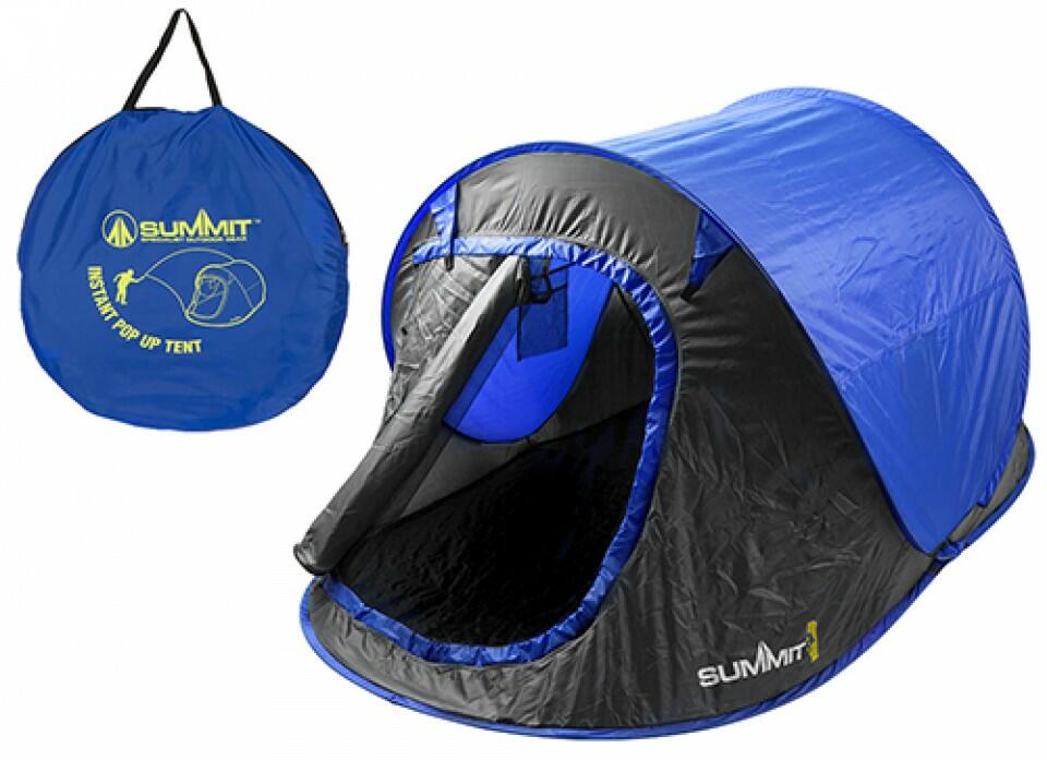 Summit 2 Person Pop Up Tent - Ocean Blue