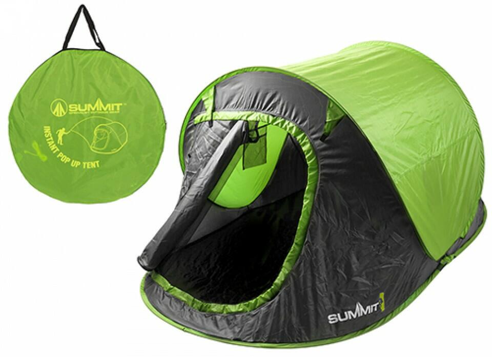 Summit Hydrahalt 2 Person Pop Up Tent - Lime Green