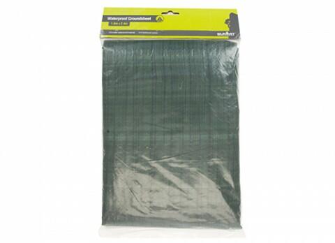 Summit 1.8 x 2.4m Groundsheet Waterproof Green Colour