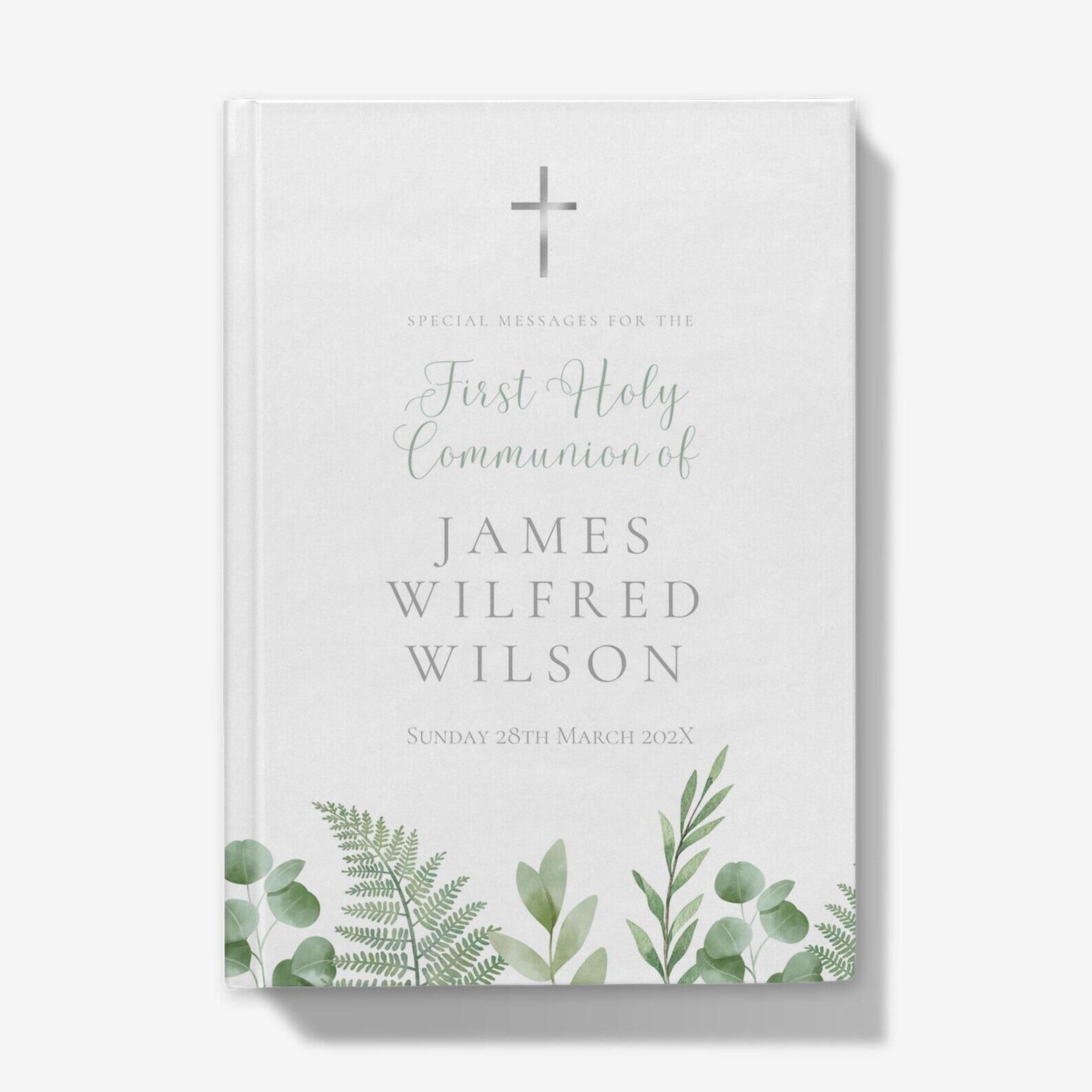 First Holy Communion Guest Book