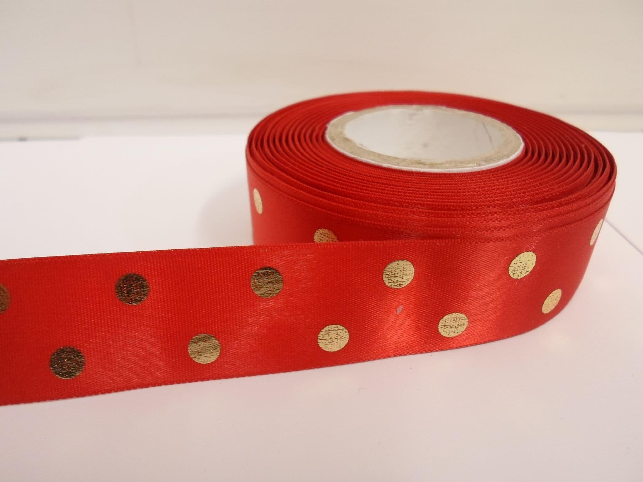 (B) SATIN POLKA DOT...