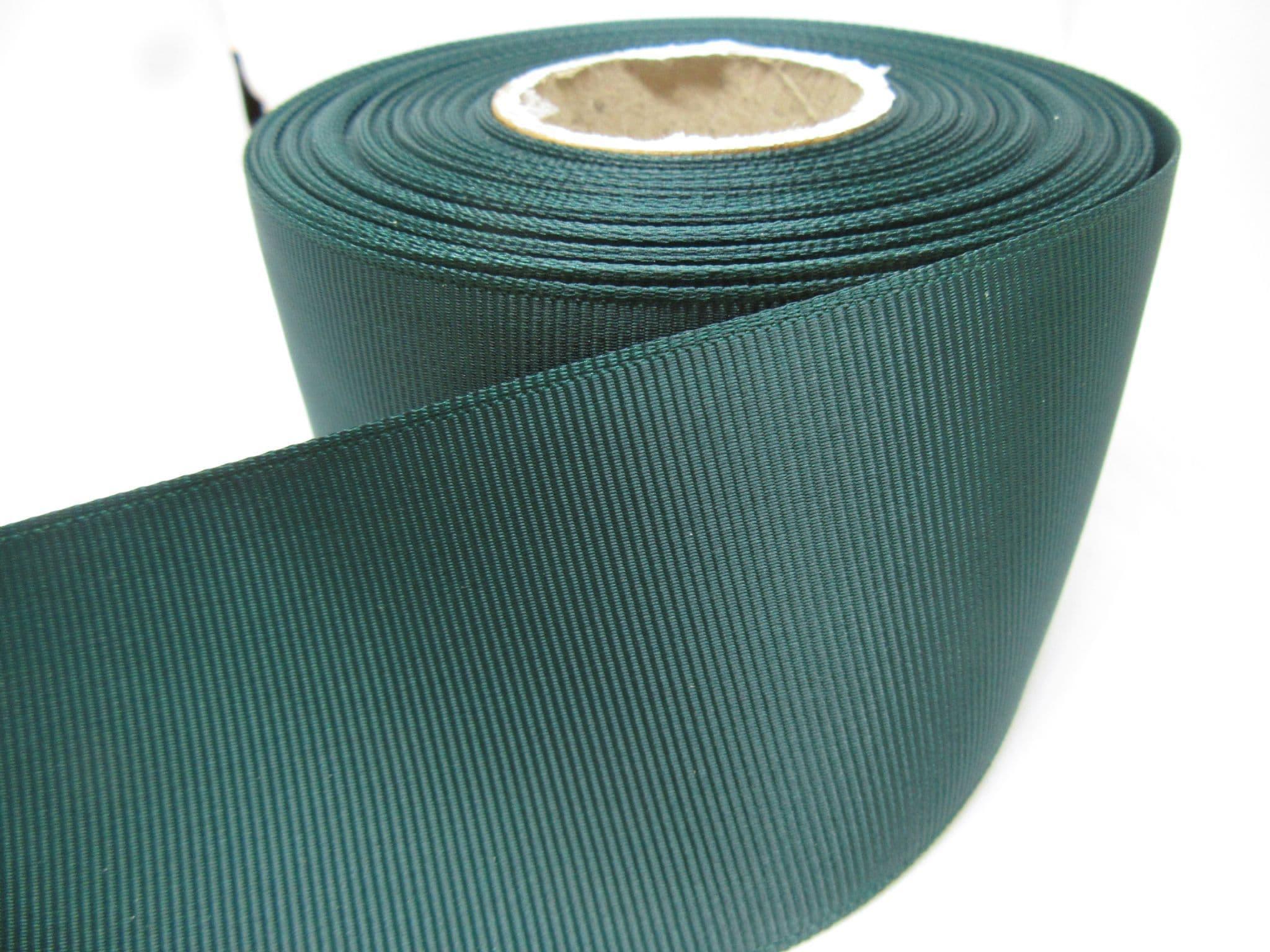 3mm 6mm 10mm 16mm 22mm 38mm 50mm DARK OLIVE GREEN Grosgrain Ribbon Double  Sided