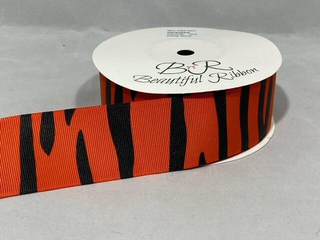 2 metres or 20 metre full roll x 38mm Zebra Print Ribbon Animal 38 mm