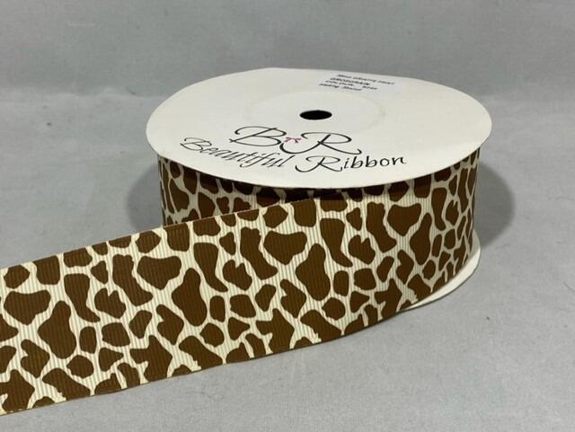 Giraffe print deals ribbon