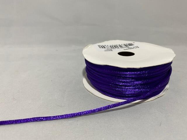 Satin cord 2 mm N. 66 Violet