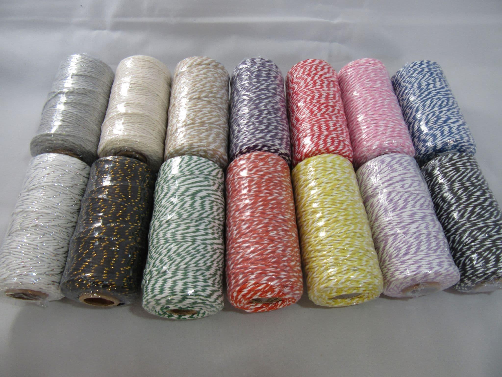 100m/Roll Cotton Bakers Twine String Cord Cotton Rope Cotton Cord