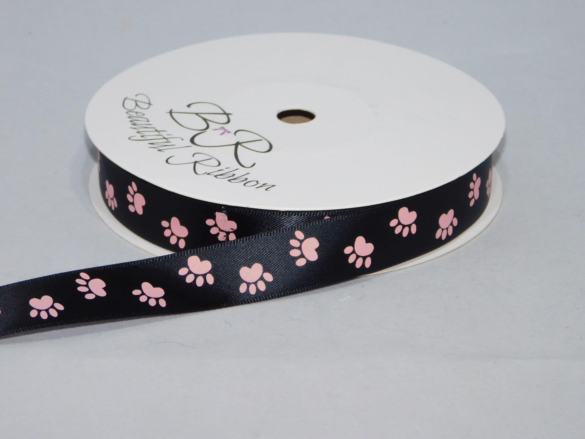 Gwen Studios Solid Grosgrain Ribbon in Black | 5/8 x 100yd | Michaels