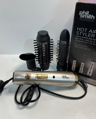 Phil Smith RH 900 Salon Collection Hot Air Styler Damaged Box