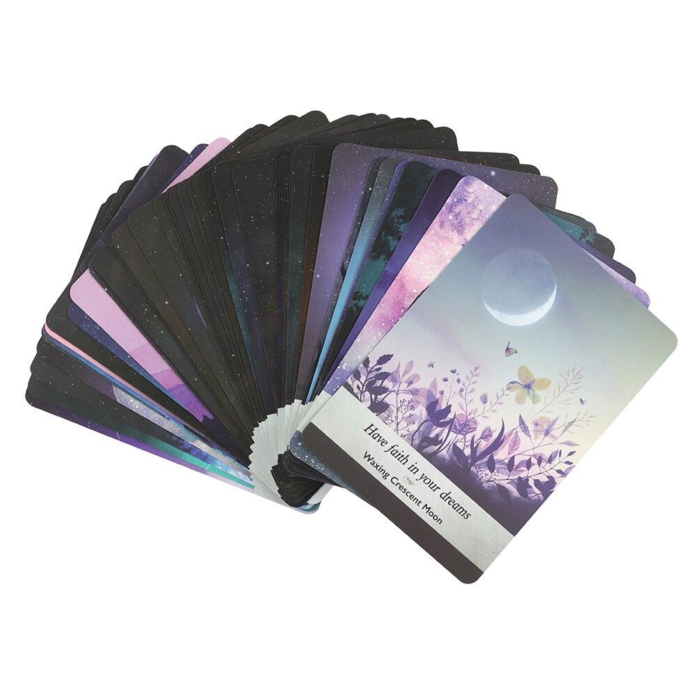 Moonology Oracle Cards Deck And Guidebook Yasmin Boland