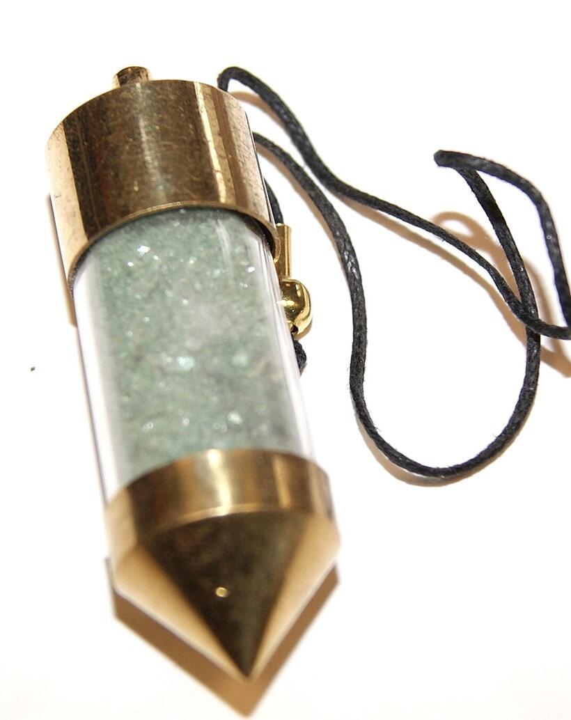 Gold & Silver Copper Dowsing Rod With Pendulum Set - Perfect For Treasure Hunting & Historical Sites